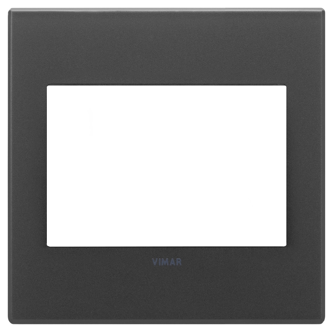 VIMAR SPA - VIW22648.73 PLACCA 3M BS NERO SATINATO