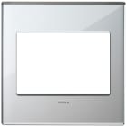 VIMAR SPA - VIW22648.75 Placca 3M BS argento ghiaccio