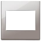 VIMAR SPA - VIW22648.83 PLACCA 3M BS CROMO NERO