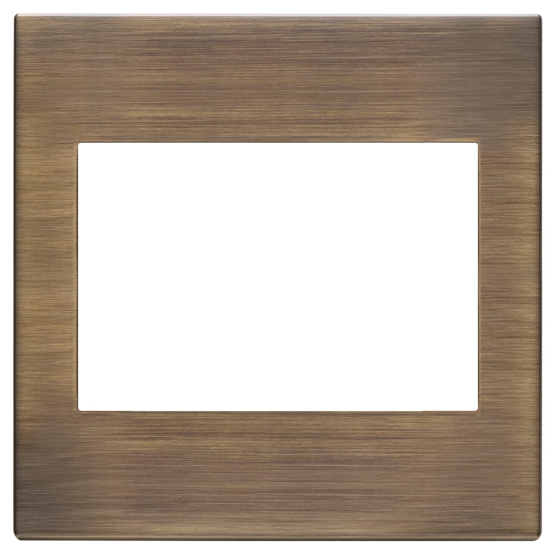 VIMAR SPA - VIW22648.87 PLACCA 3M BS BRONZO ANTICO SPAZZOLATO