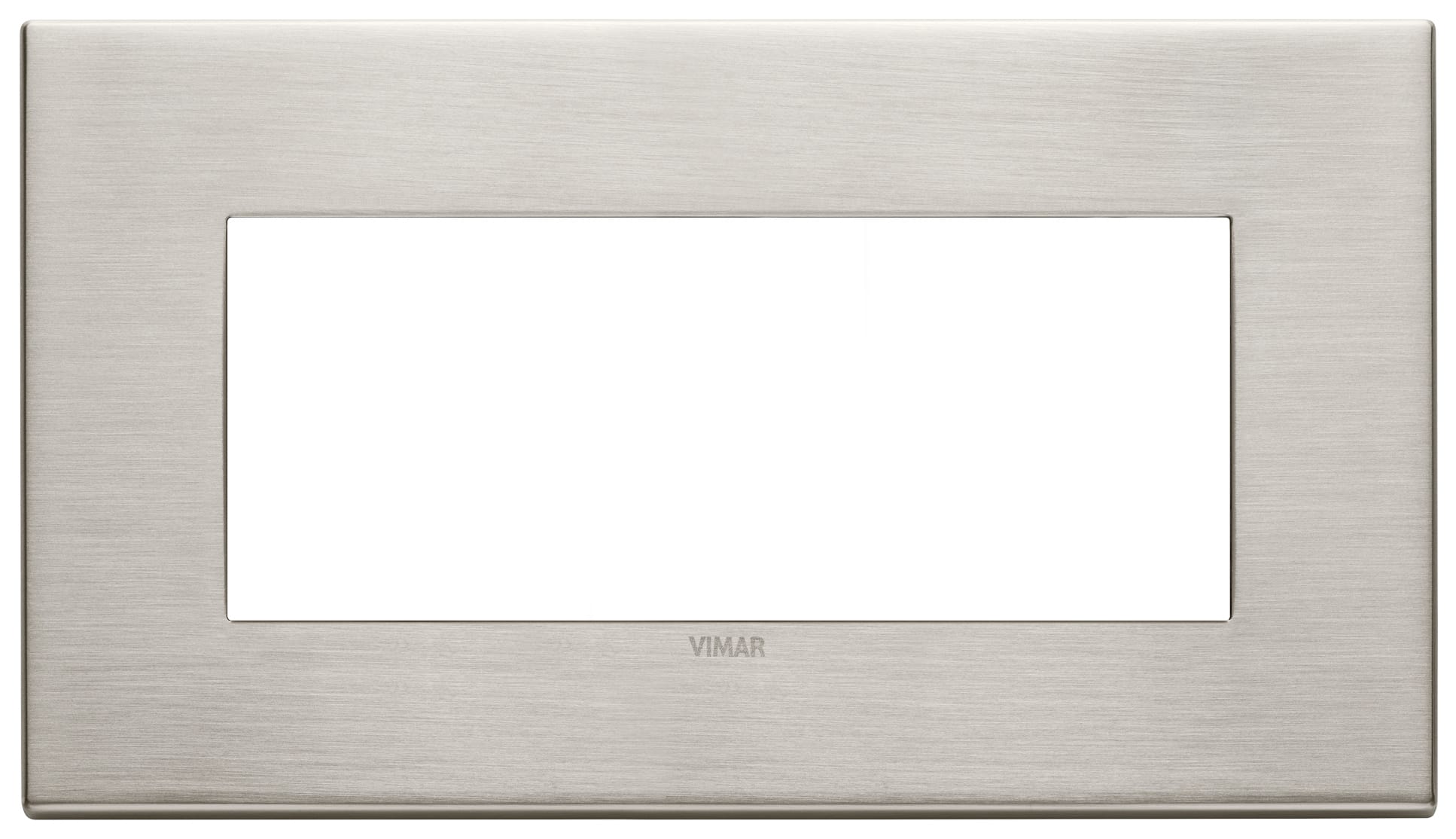 VIMAR SPA - VIW22649.11 Placca 5M BS nichel spazzolato