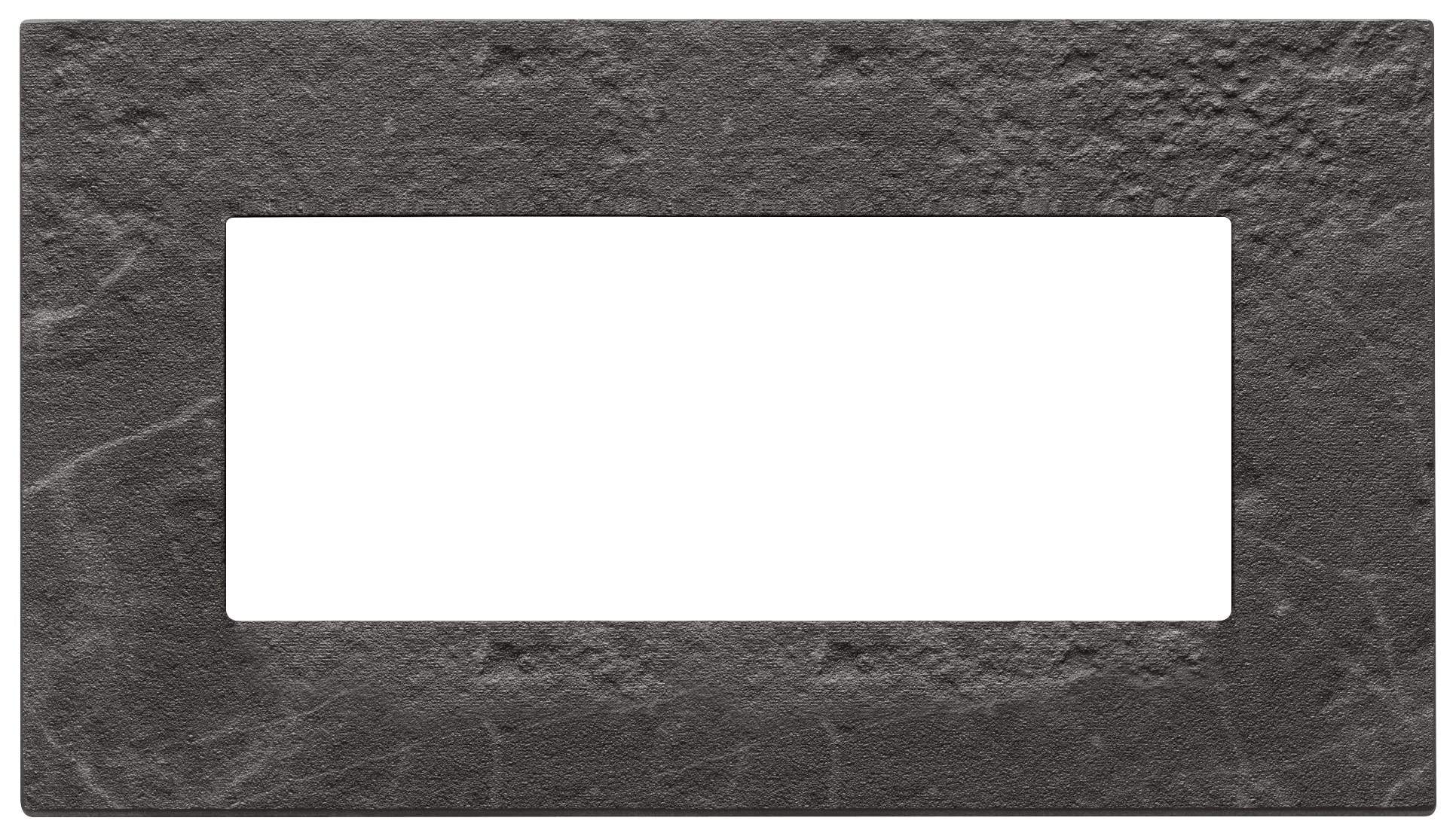 VIMAR SPA - VIW22649.53 PLACCA 5M BS NERO MARQUINA