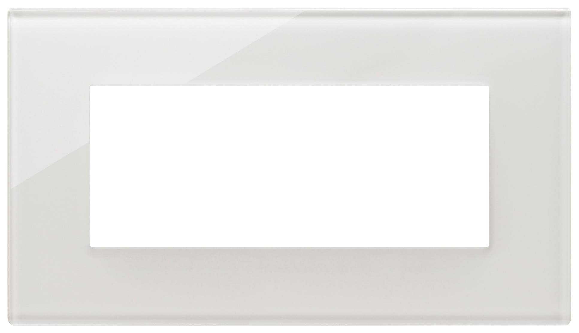 VIMAR SPA - VIW22649.71 PLACCA 5M BS BIANCO LATTE