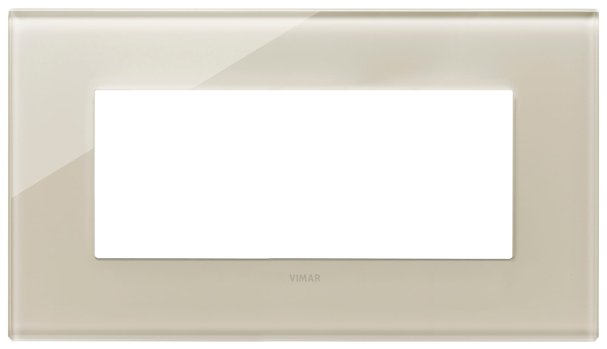 VIMAR SPA - VIW22649.72 Placca 5M BS bianco canapa
