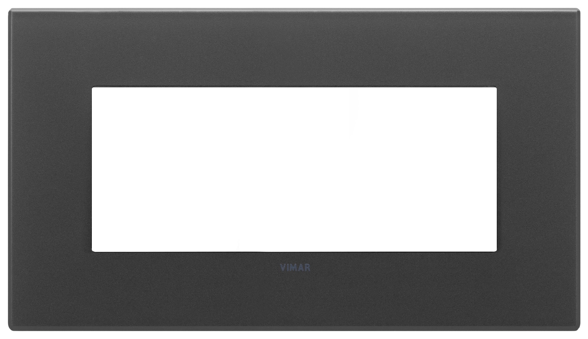 VIMAR SPA - VIW22649.73 Placca 5M BS nero satinato