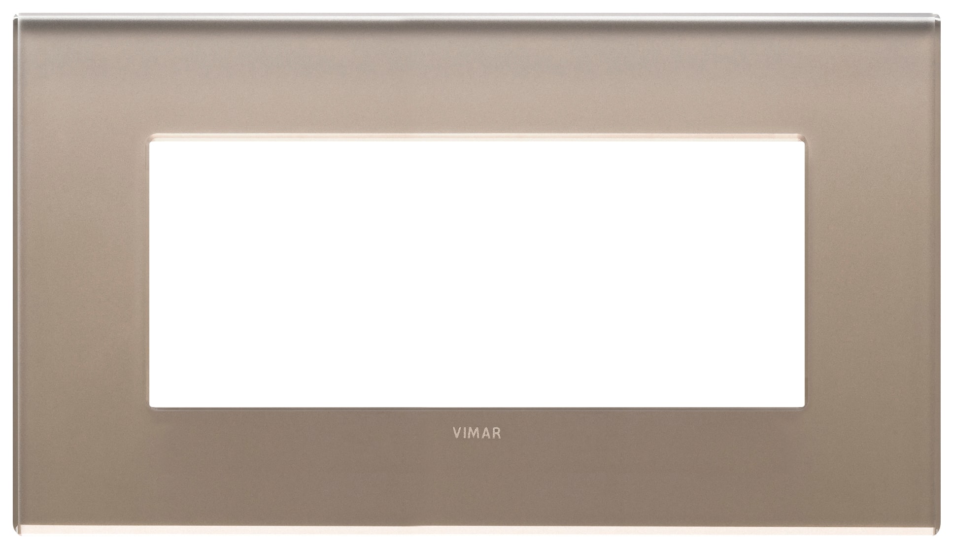 VIMAR SPA - VIW22649.77 Placca 5M BS opale bruno