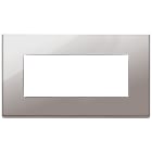 VIMAR SPA - VIW22649.83 Placca 5M BS cromo nero