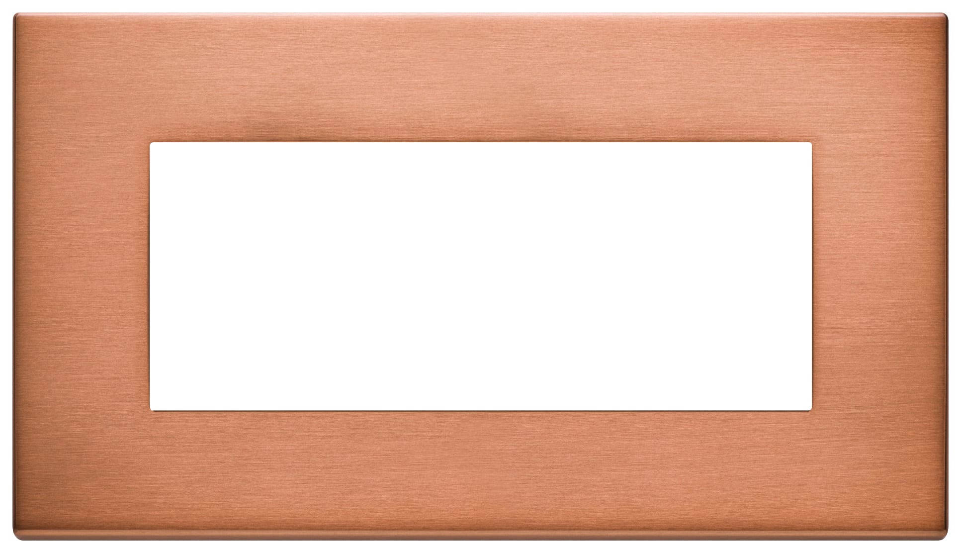 VIMAR SPA - VIW22649.86 PLACCA 5M BS RAME SPAZZOLATO