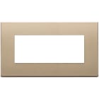 VIMAR SPA - VIW22649.88 PLACCA 5M BS ORO SATINATO