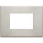 VIMAR SPA - VIW22653.11 PLACCA 3M NICHEL SPAZZOLATO