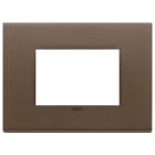 VIMAR SPA - VIW22653.12 Placca 3M bronzo scuro spazzolato