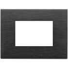 VIMAR SPA - VIW22653.13 PLACCA 3M NERO SPAZZOLATO