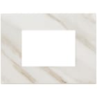 VIMAR SPA - VIW22653.51 PLACCA 3M BIANCO CALACATTA