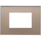 VIMAR SPA - VIW22653.77 PLACCA 3M OPALE BRUNO