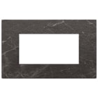 VIMAR SPA - VIW22654.53 Placca 4M nero Marquina
