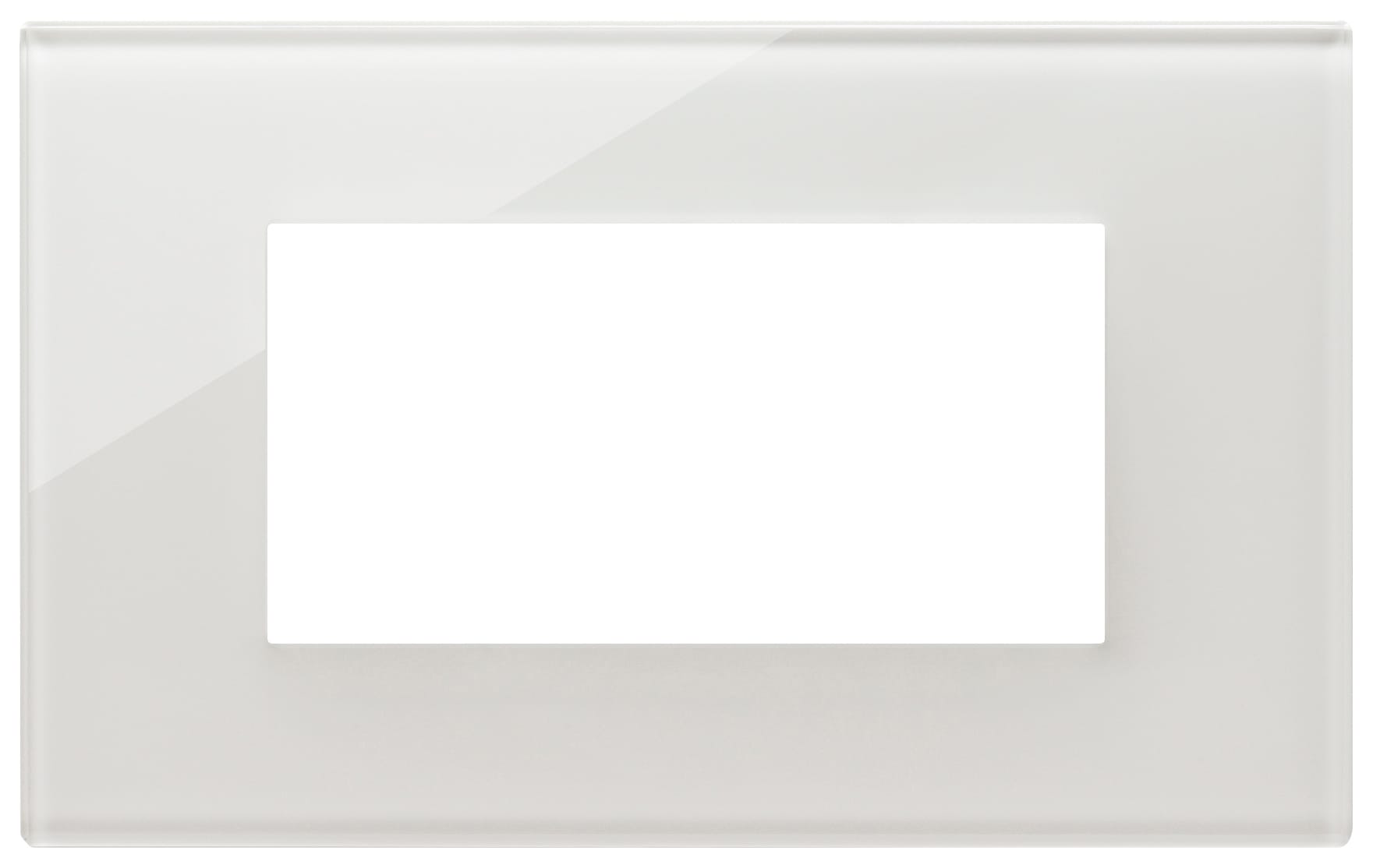VIMAR SPA - VIW22654.71 PLACCA 4M BIANCO LATTE