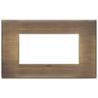 VIMAR SPA - VIW22654.87 Placca 4M bronzo antico spazzolato