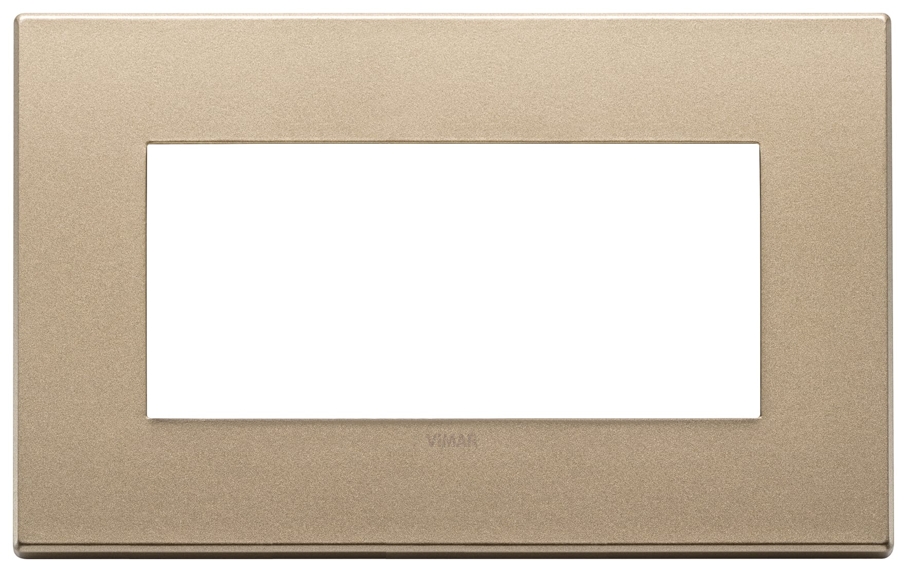 VIMAR SPA - VIW22654.88 Placca 4M oro satinato