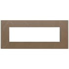 VIMAR SPA - VIW22657.52 PLACCA 7M COFFEE BROWN
