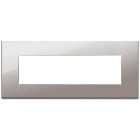 VIMAR SPA - VIW22657.83 PLACCA 7M CROMO NERO