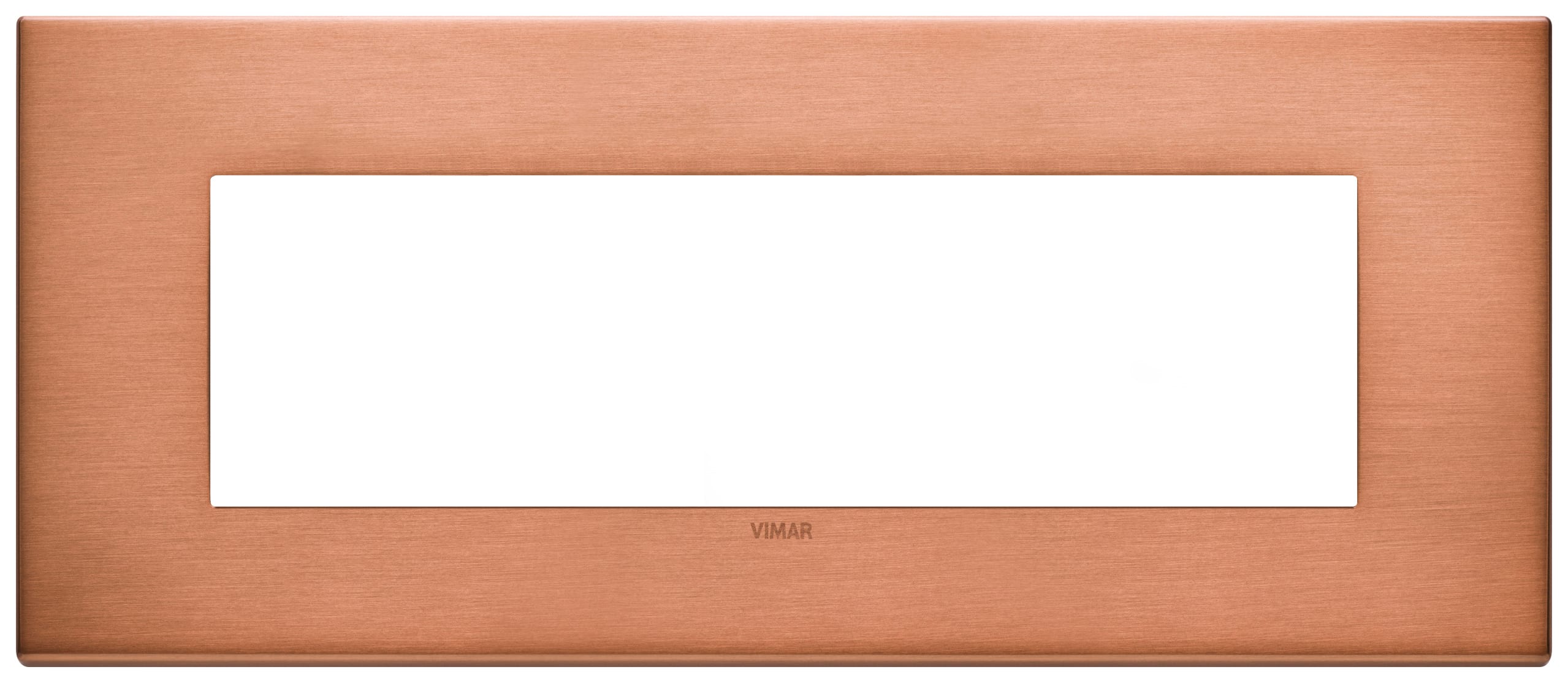 VIMAR SPA - VIW22657.86 Placca 7M rame spazzolato