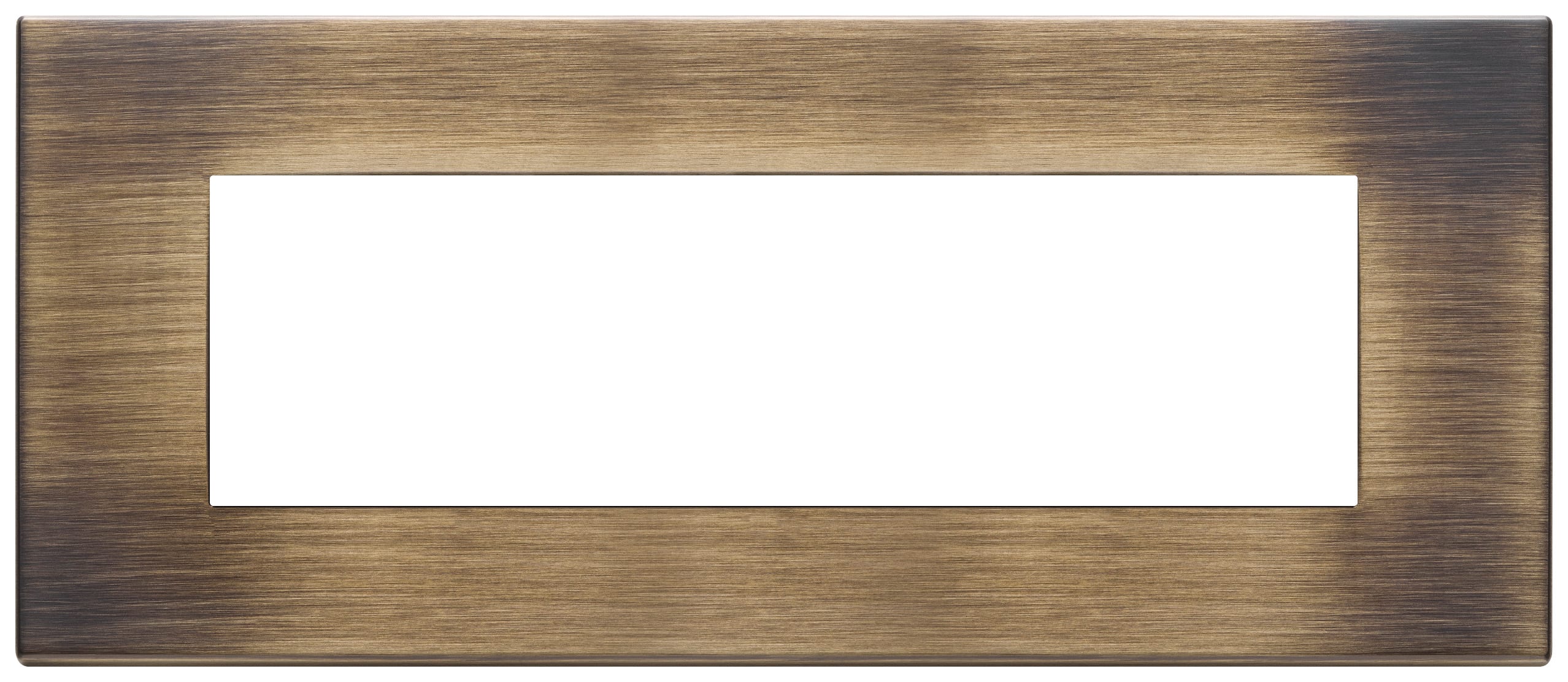 VIMAR SPA - VIW22657.87 PLACCA 7M BRONZO ANTICO SPAZZOLATO
