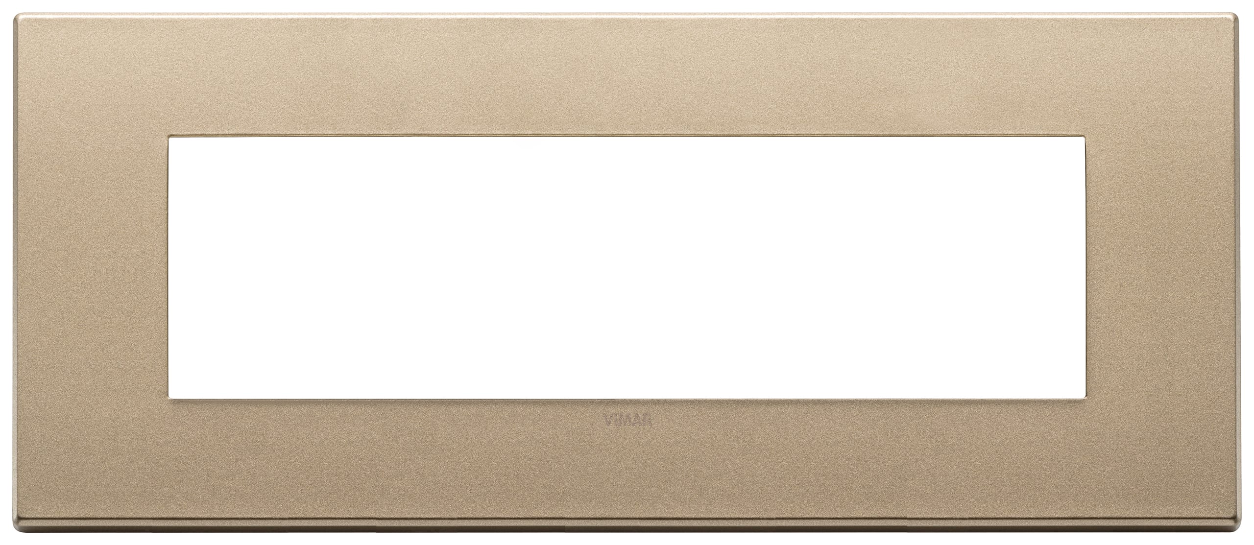 VIMAR SPA - VIW22657.88 Placca 7M oro satinato
