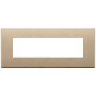 VIMAR SPA - VIW22657.88 Placca 7M oro satinato