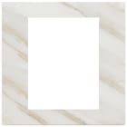 VIMAR SPA - VIW22668.51 Placca 8M bianco Calacatta