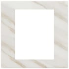 VIMAR SPA - VIW22668.51 PLACCA 8M BIANCO CALACATTA