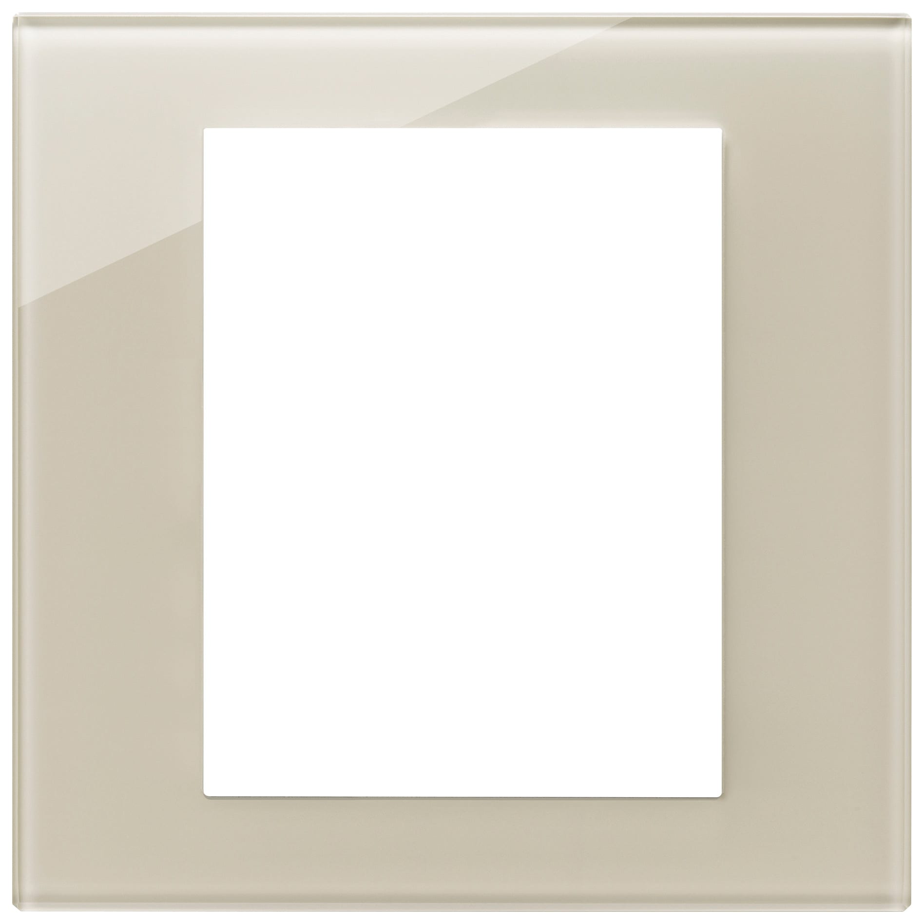 VIMAR SPA - VIW22668.72 Placca 8M bianco canapa