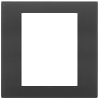 VIMAR SPA - VIW22668.73 Placca 8M nero satinato