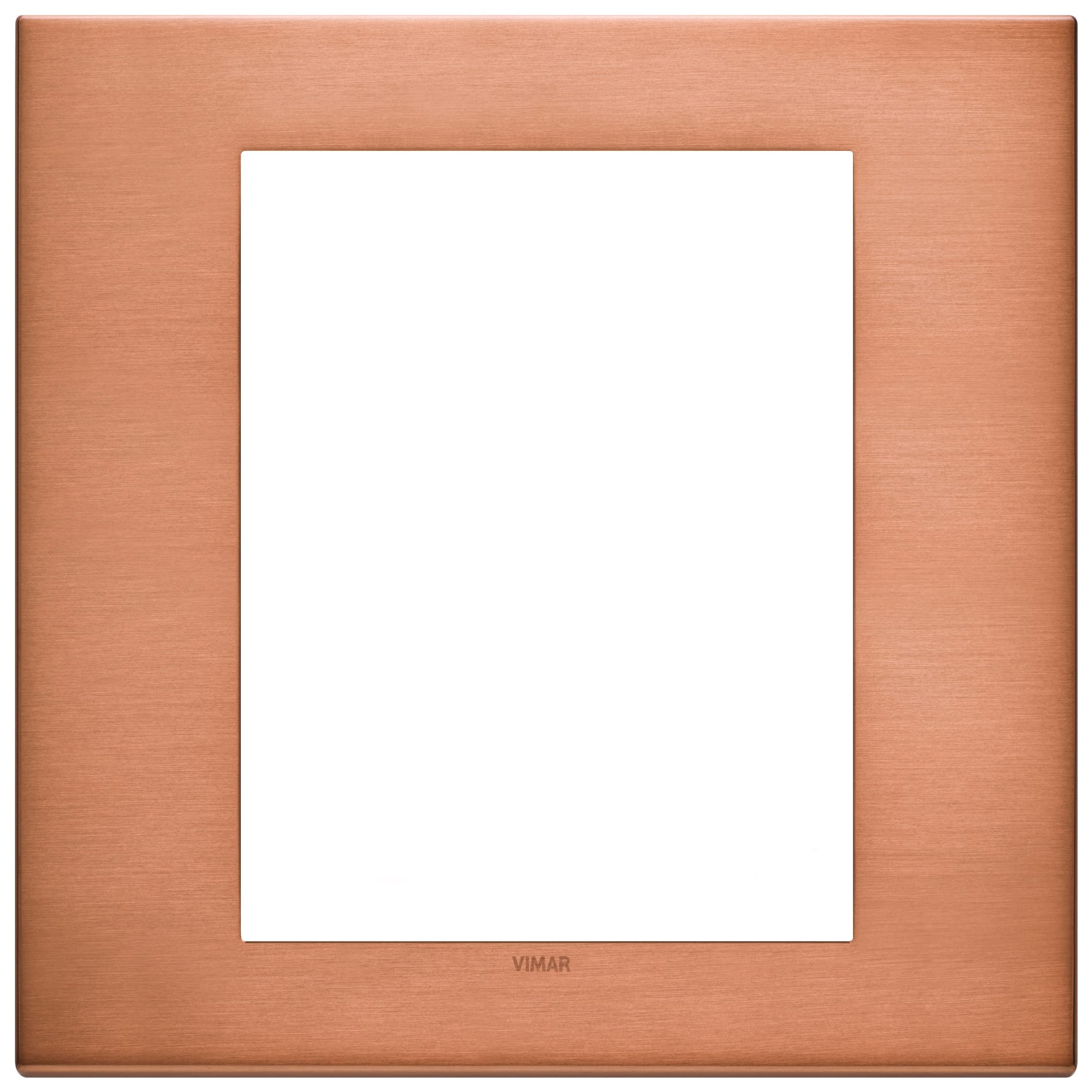 VIMAR SPA - VIW22668.86 Placca 8M rame spazzolato