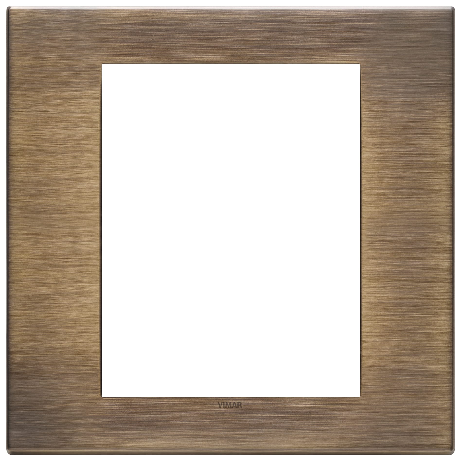 VIMAR SPA - VIW22668.87 PLACCA 8M BRONZO ANTICO SPAZZOLATO