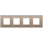 VIMAR SPA - VIW22669.77 Placca 8M (2+2+2+2)int71 opale bruno