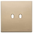 VIMAR SPA - VIW22672.2.88 Placca 2Mx2 Vintage oro satinato