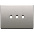 VIMAR SPA - VIW22673.3.11 Placca 3Mx3 Vintage nichel spazzolato