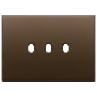 VIMAR SPA - VIW22673.3.12 Placca 3Mx3 Vintage bronzo scuro spazz.