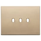 VIMAR SPA - VIW22673.3.88 Placca 3Mx3 Vintage oro satinato