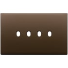 VIMAR SPA - VIW22674.4.12 PLACCA 4MX4 VINTAGE BRONZO SCURO SPAZZ.