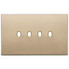 VIMAR SPA - VIW22674.4.88 Placca 4Mx4 Vintage oro satinato