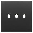 VIMAR SPA - VIW22675.3.03 Placca 3Mx3 BS Vintage grigio antracite