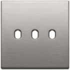 VIMAR SPA - VIW22675.3.11 PLACCA 3MX3 BS VINTAGE NICHEL SPAZZOLATO