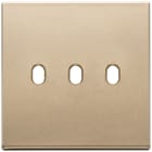 VIMAR SPA - VIW22675.3.88 PLACCA 3MX3 BS VINTAGE ORO SATINATO