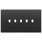 VIMAR SPA - VIW22679.5.03 Placca 5Mx5 BS Vintage grigio antracite