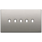 VIMAR SPA - VIW22679.5.11 Placca 5Mx5 BS Vintage nichel spazzolato
