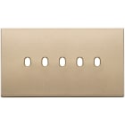 VIMAR SPA - VIW22679.5.88 PLACCA 5MX5 BS VINTAGE ORO SATINATO