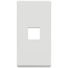 VIMAR SPA - VIW22681.1.01 PLACCA 1MX1 PANNELLI FLAT BIANCO MATT