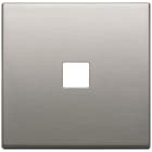 VIMAR SPA - VIW22682.1.11 PLACCA 2MX1 FLAT NICHEL SPAZZOLATO