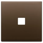 VIMAR SPA - VIW22682.1.12 Placca 2Mx1 Flat bronzo scuro spazz.